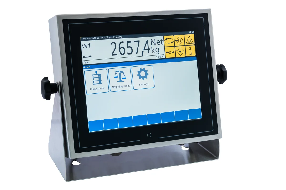 SysTec IT9 touchscreen weighing indicator